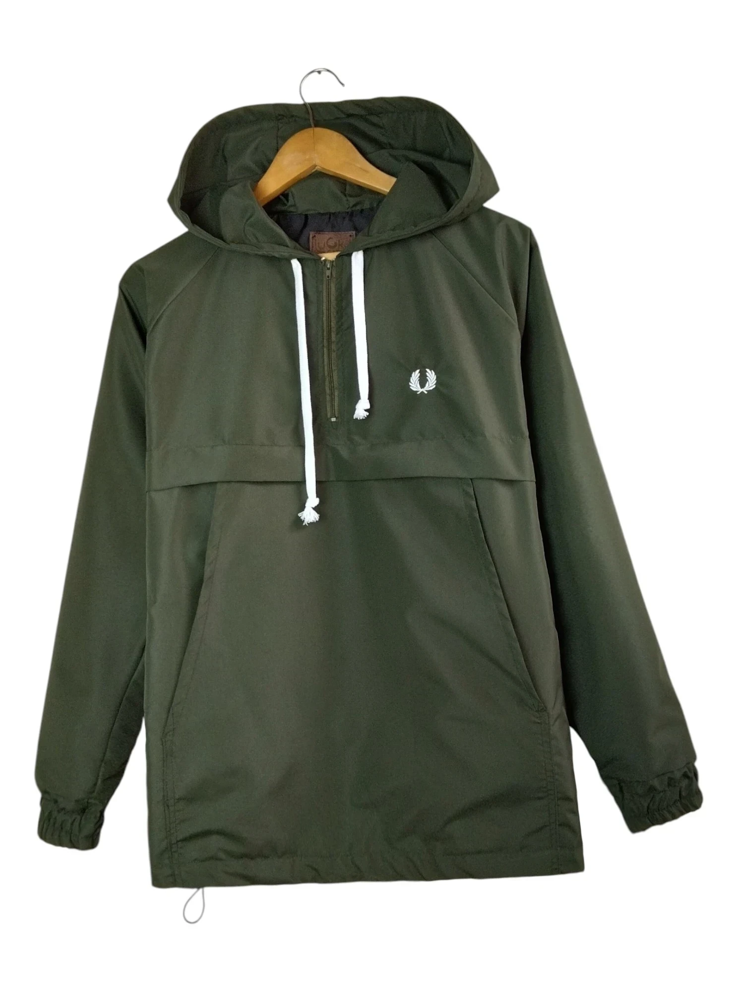 Chaquetas estilo anorak verde 