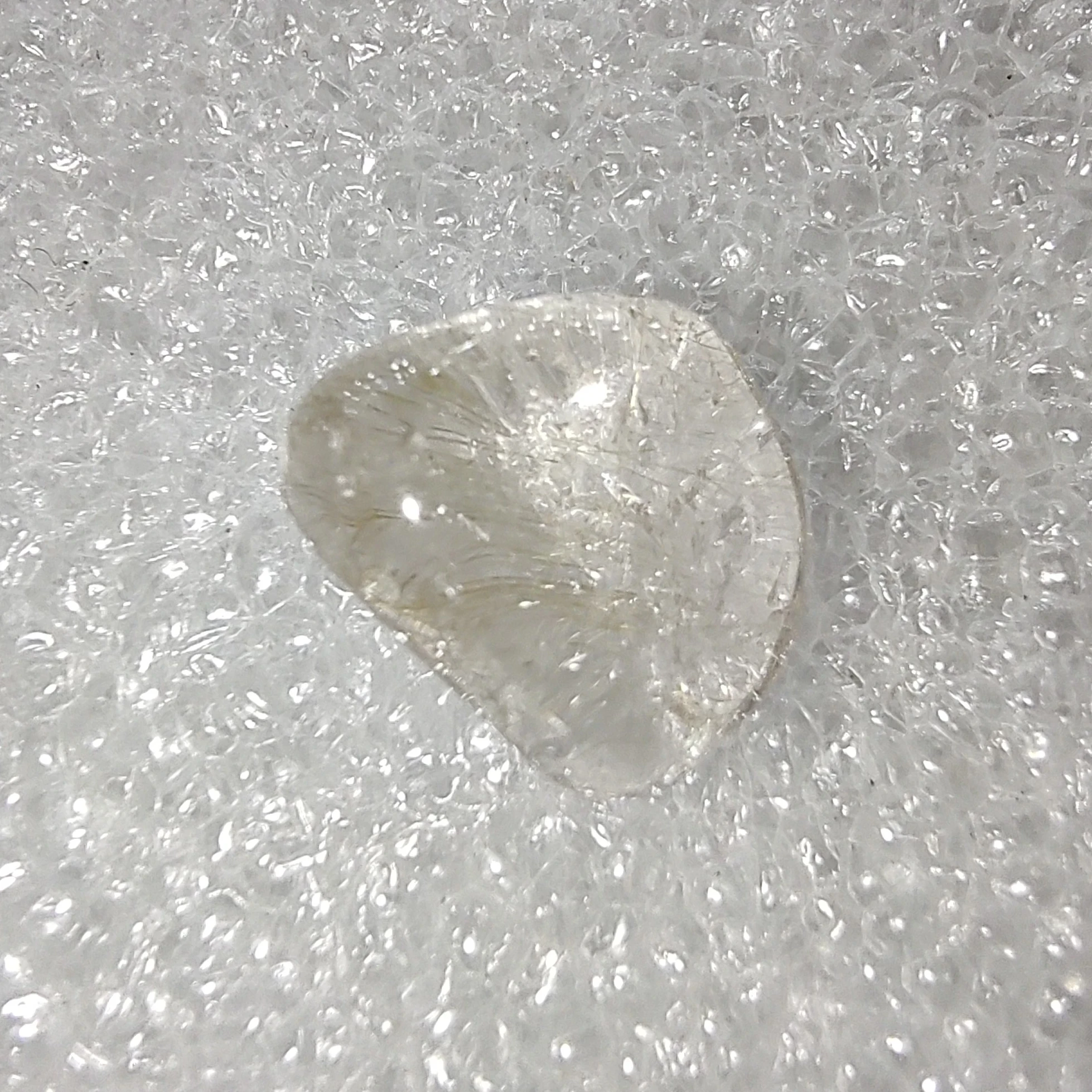 Lote de chips de cuarzo rutilado natural 9