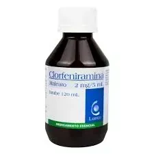 CLORFENIRAMINA JBE 2 MG FCO X 120 ML LABINCO