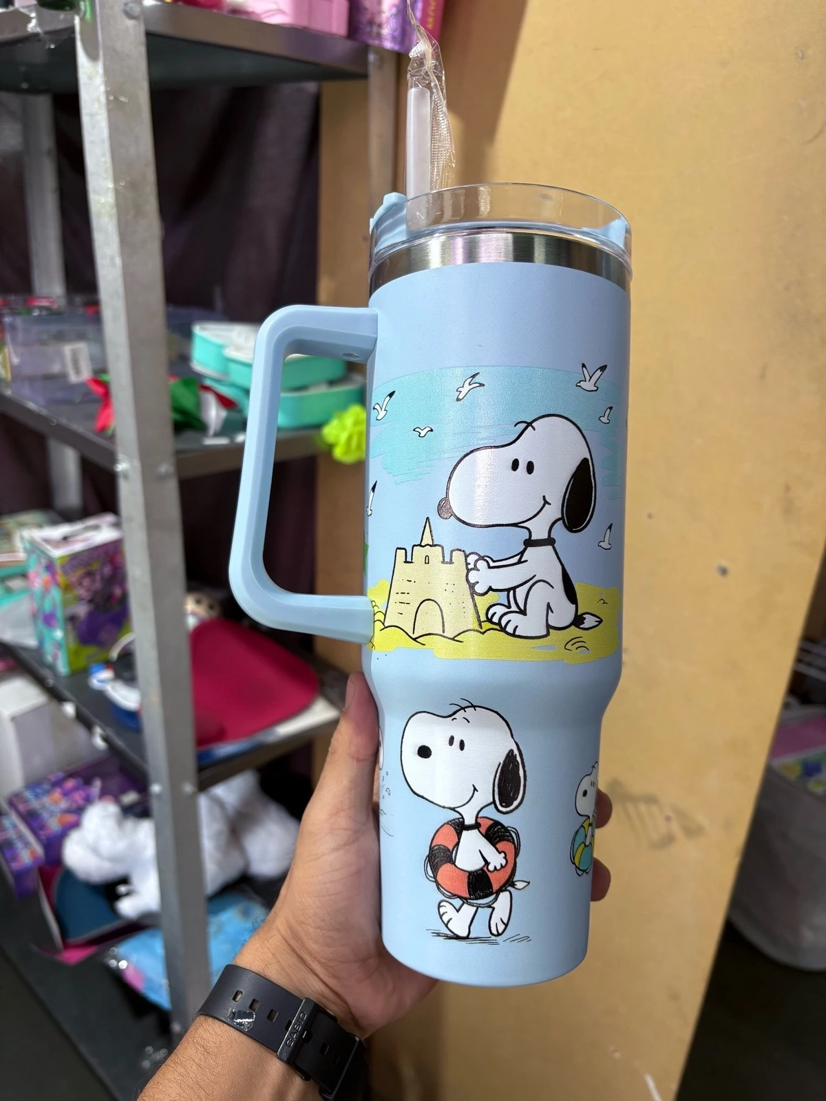 TERMO DE ACERRO INOXIDABLE 1200 ml. COLECCION SNOOPY 10