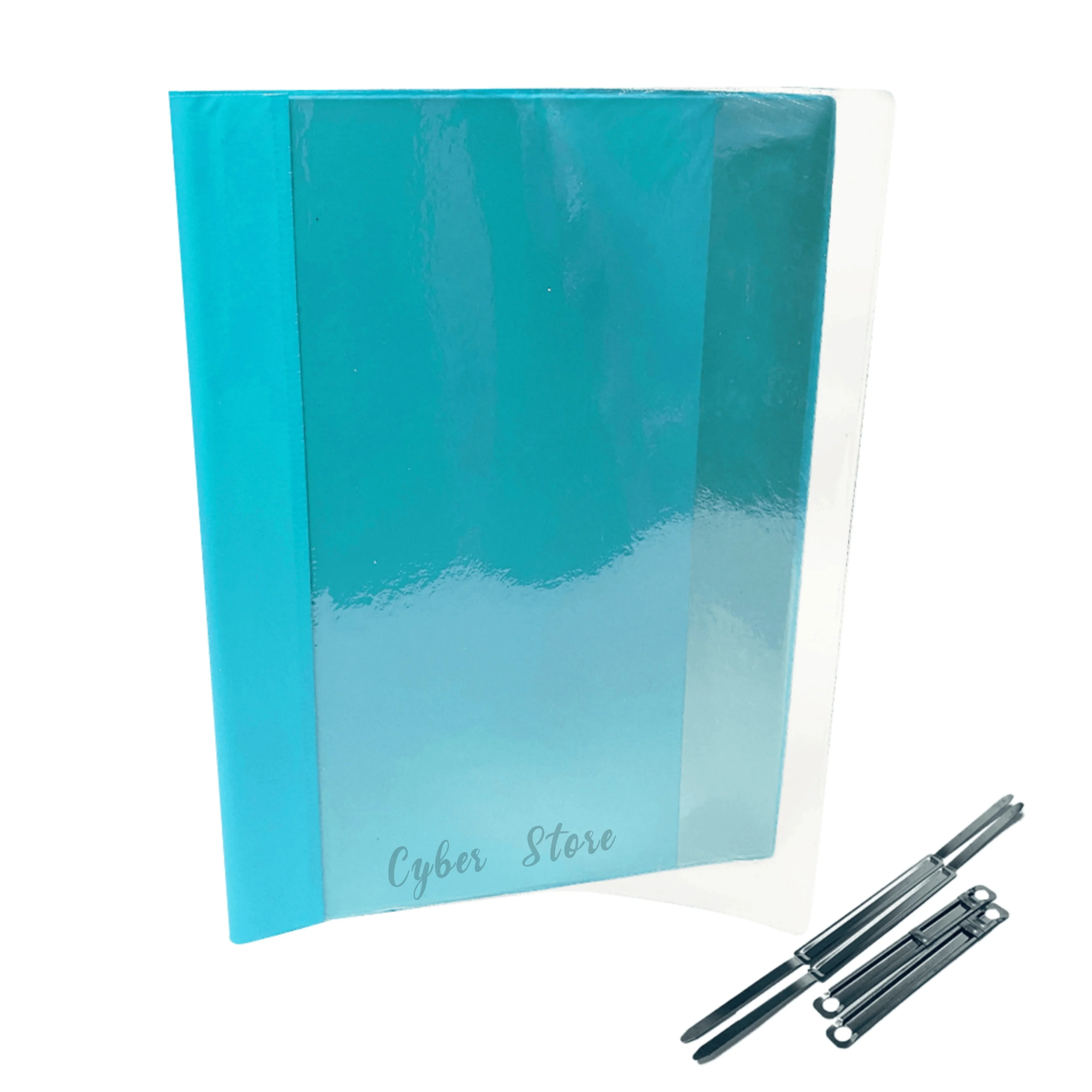 Carpeta plastica Turquesa