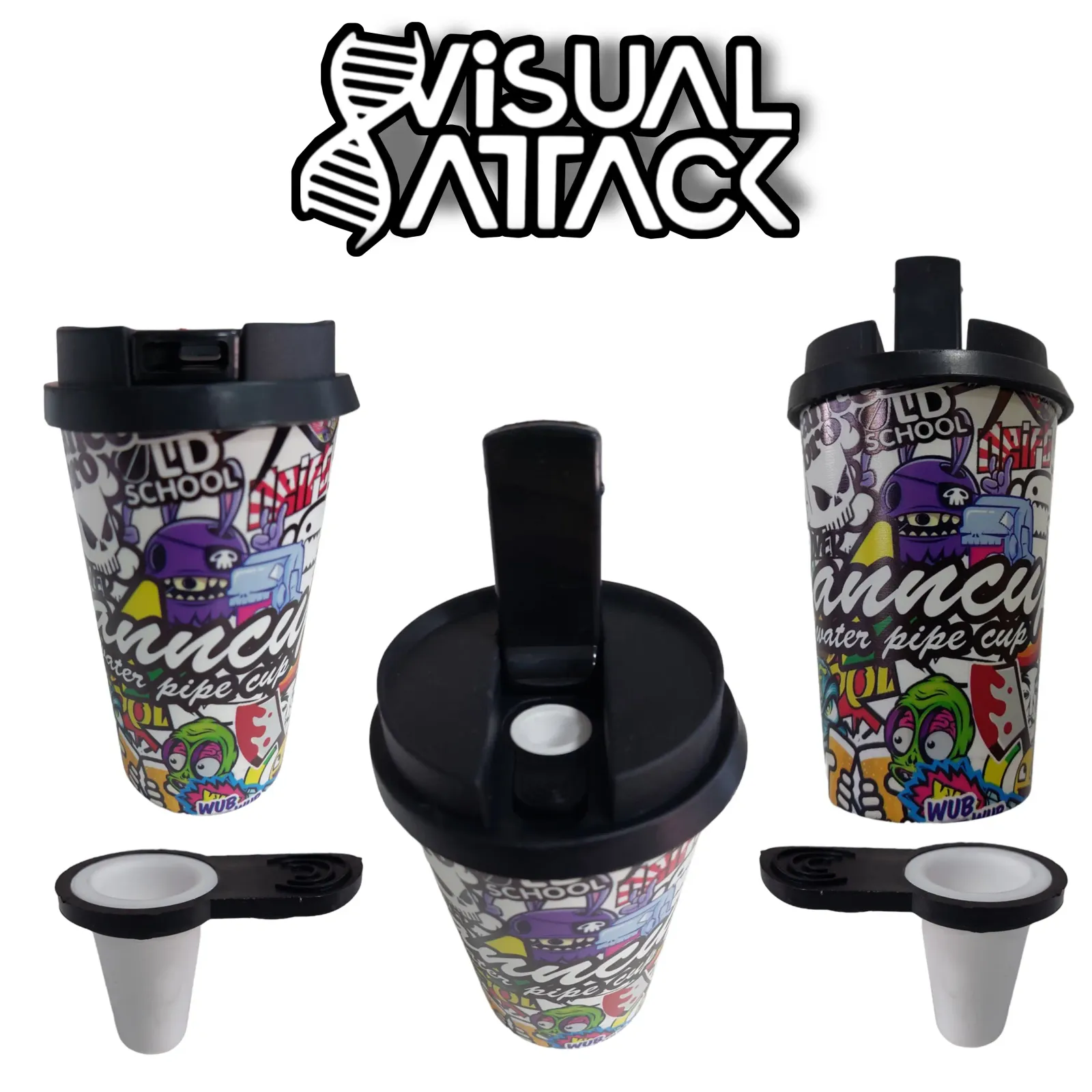 Bong tipo vaso de cafe
