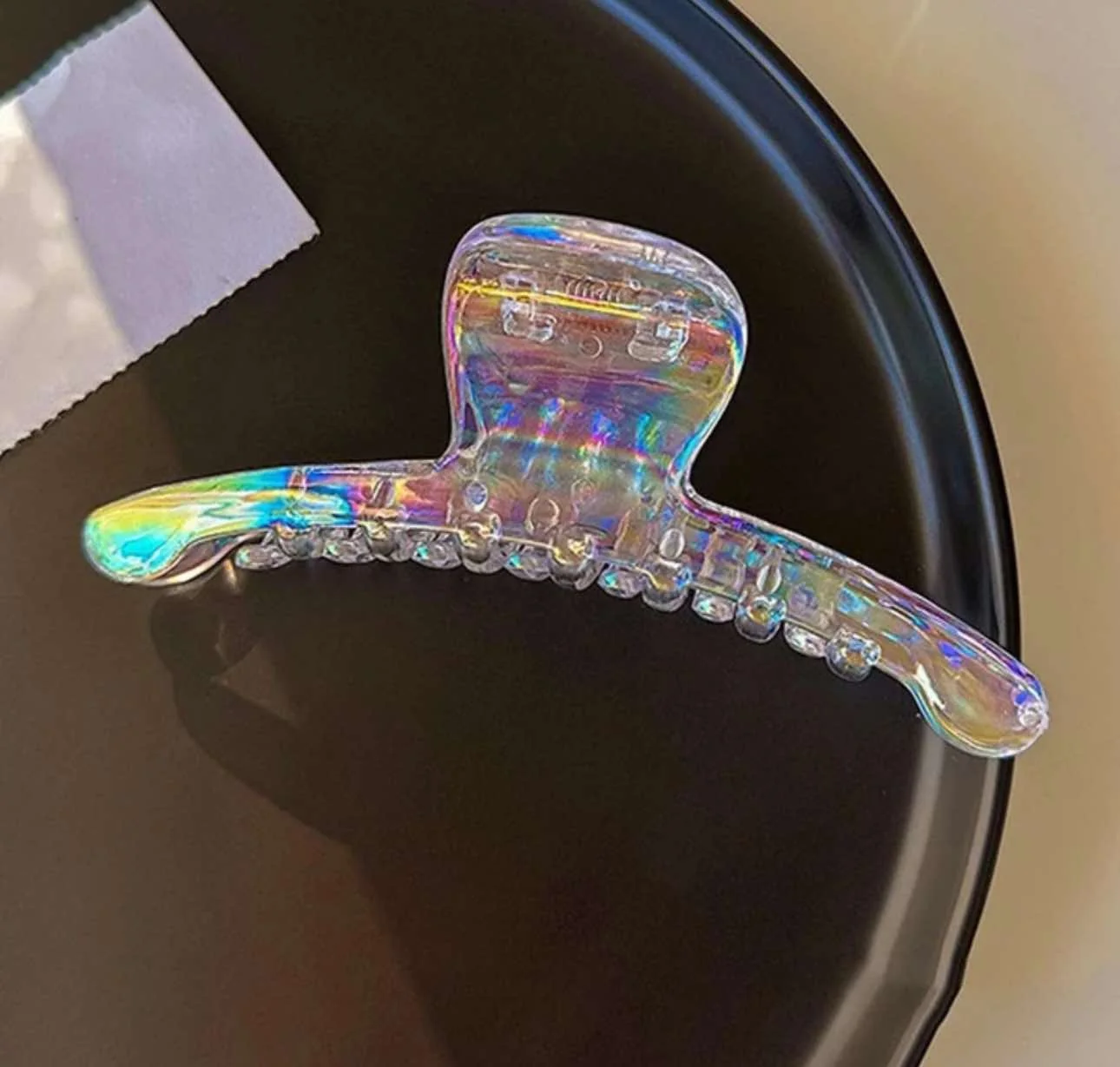 Pinza transparente