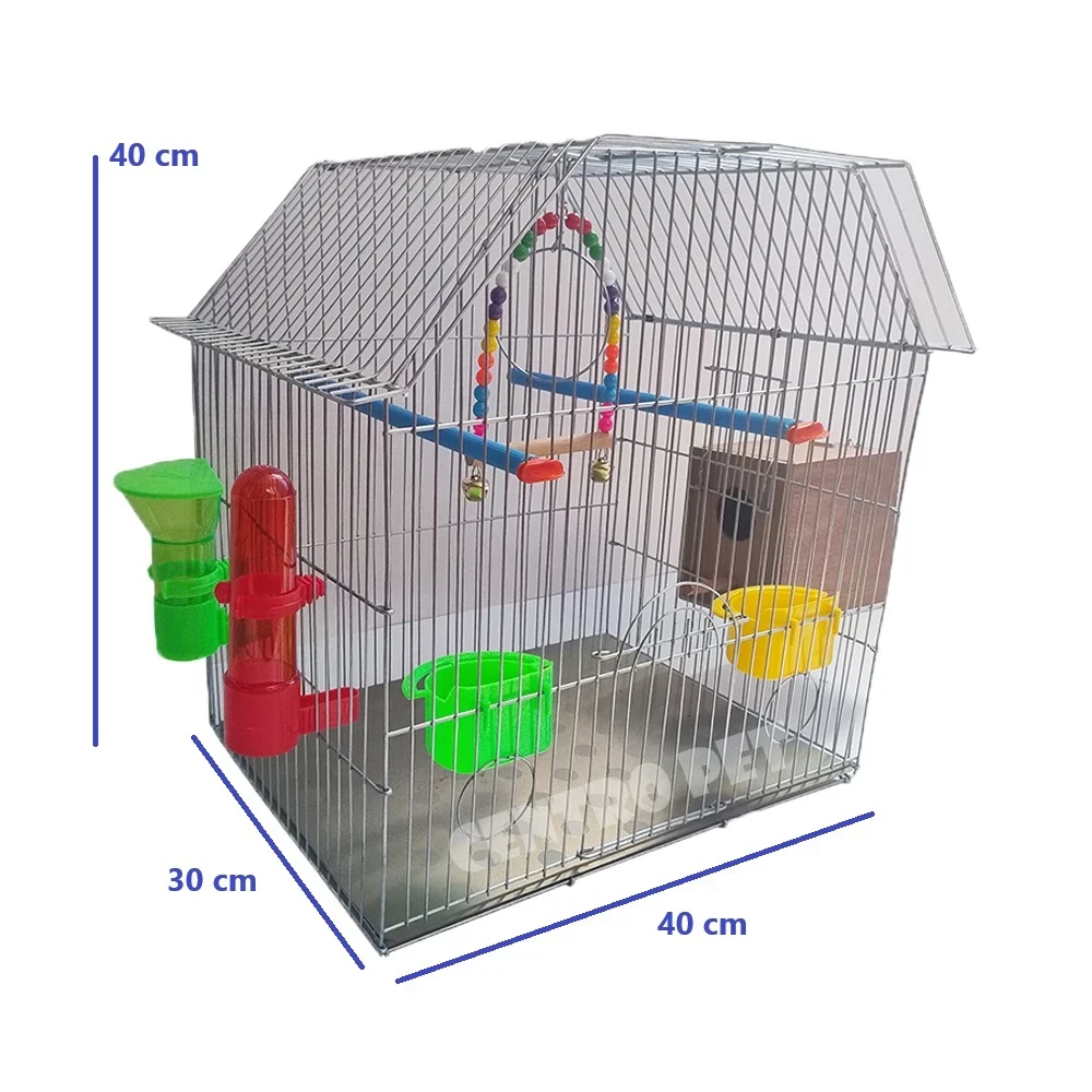 Combo Jaula Galvanizada 40*30*40cm Com-40 2