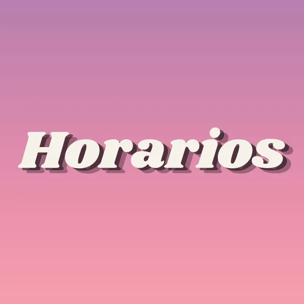 HORARIOS