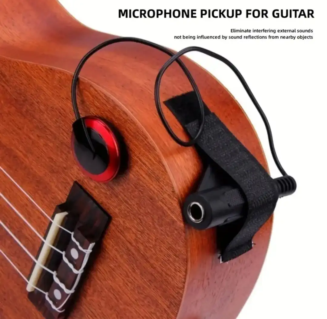Pastilla Micrófono Guitarra Acustica 