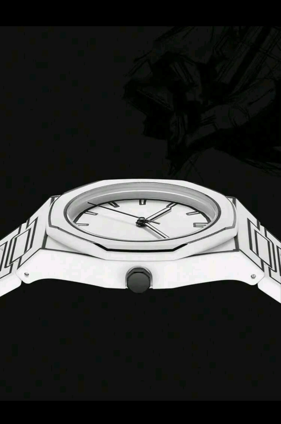 Reloj Tomi Original/ Edición Art 2D con diseño de ilustración Comic 8