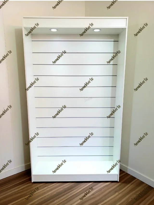 Mostrador con tablero ranurado  3