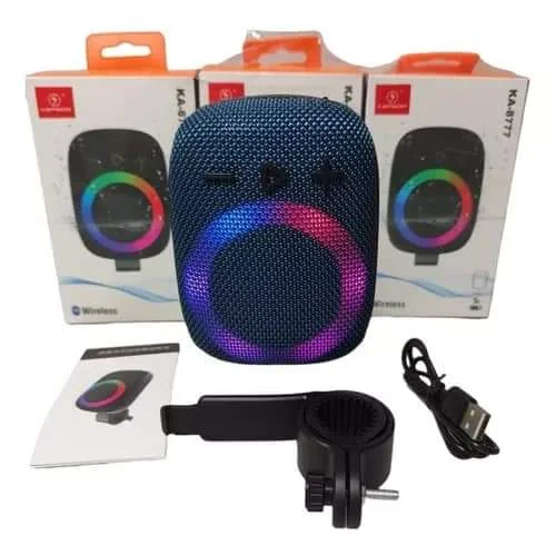 PARLANTES CON BLUETOOTH INALÁMBRICO  3