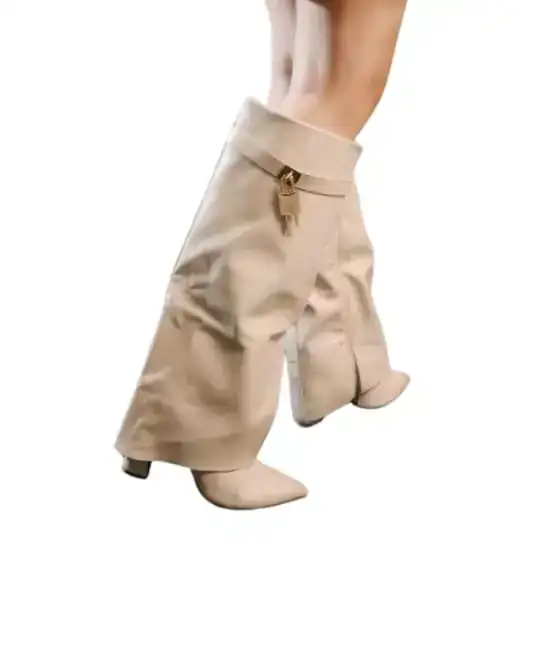 Botas beige