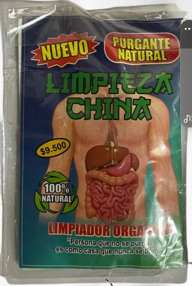 Purgante limpieza china