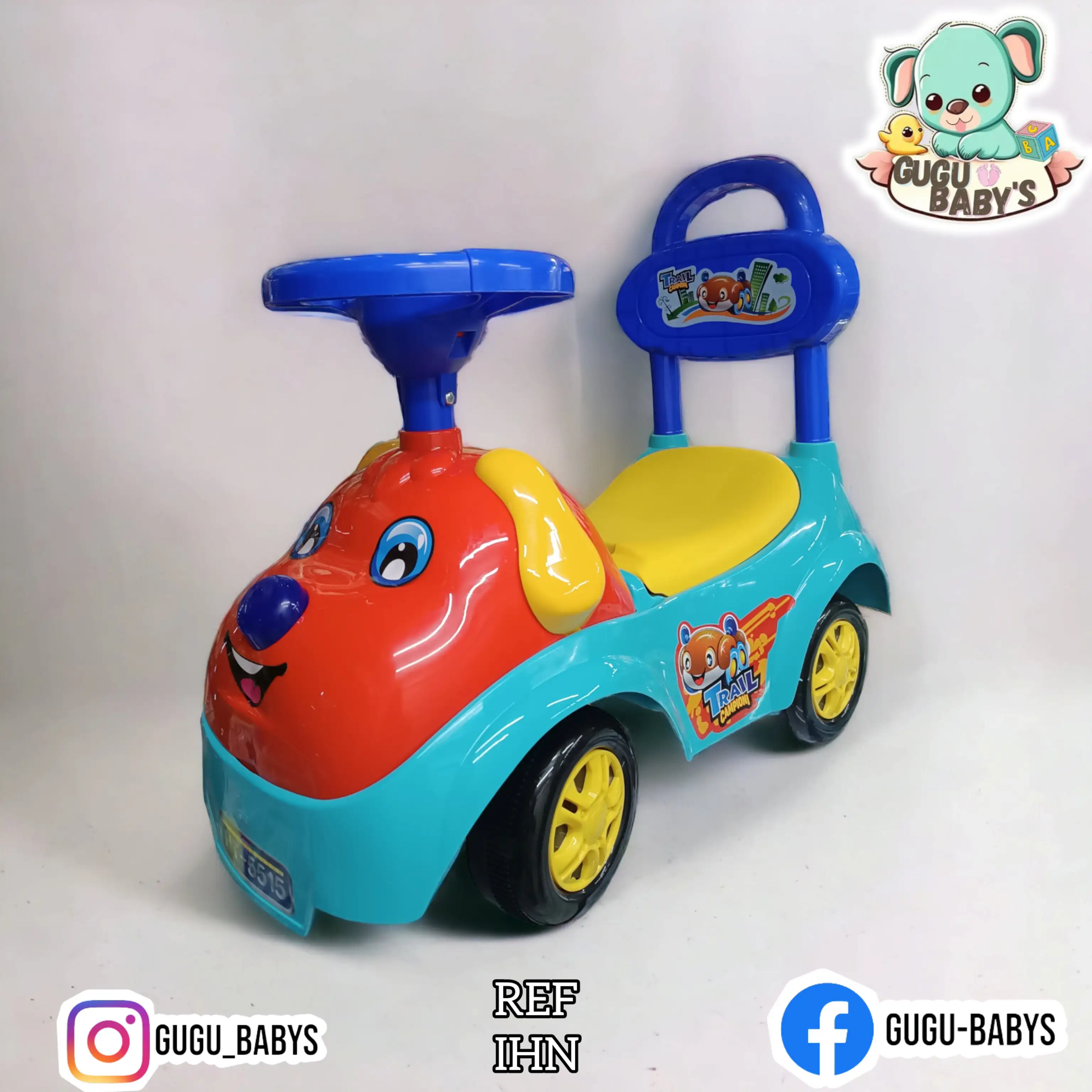 Carro montable perrito 