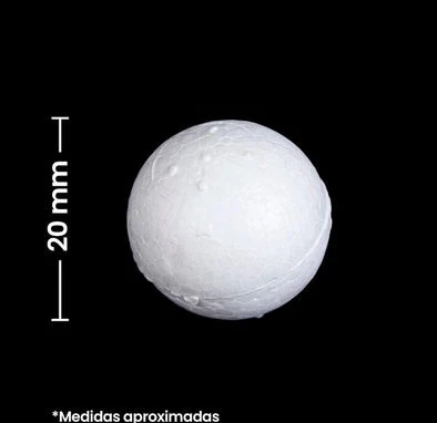Esferas de unicel de #0