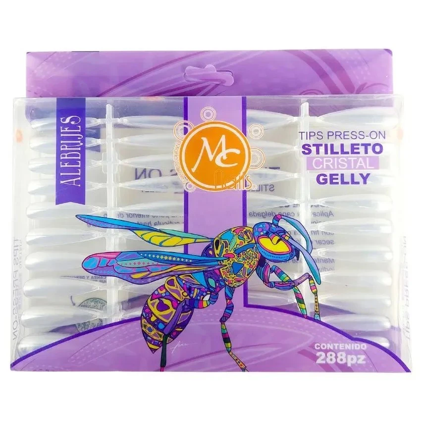 TIPS PRESS ON STILLETO MC NAILS