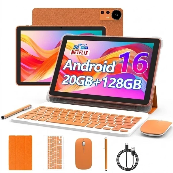 Tablet CP21 128GB 4+16GB RAM con Teclado y Mouse