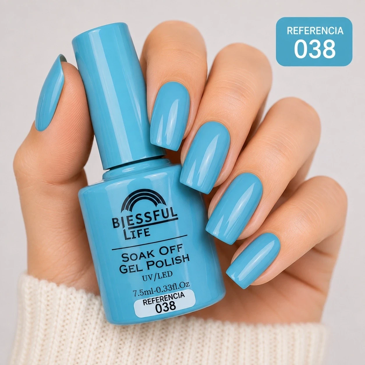biessful life esmalte semi permanente tono 038