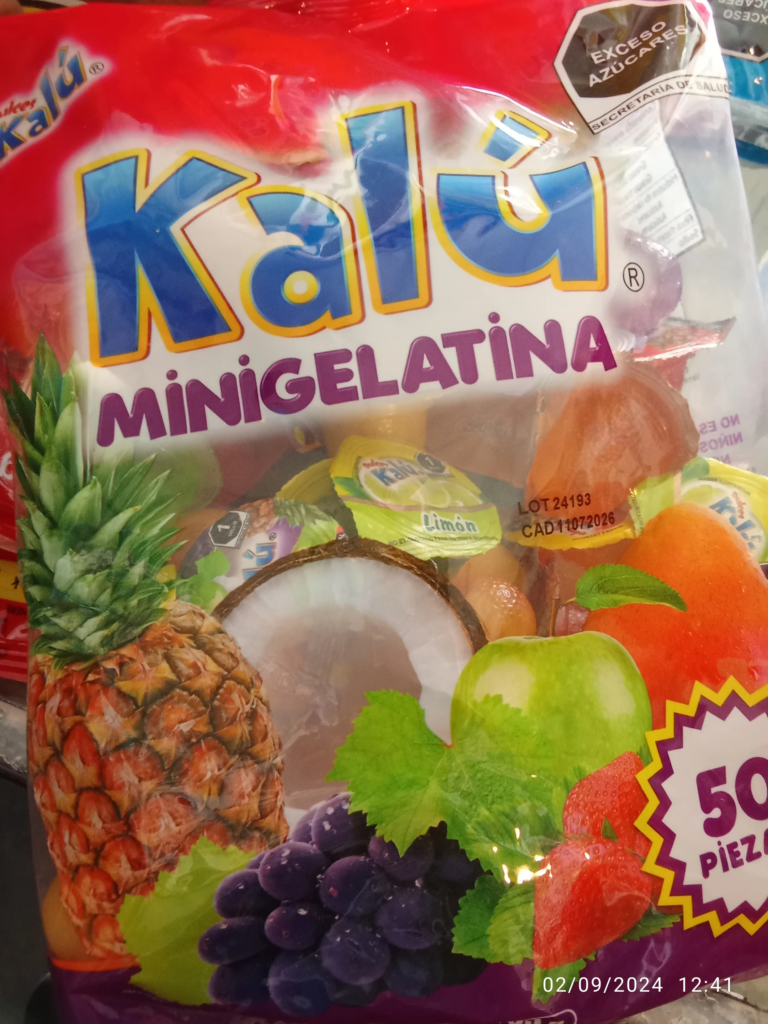 Kalu mini gelatina 