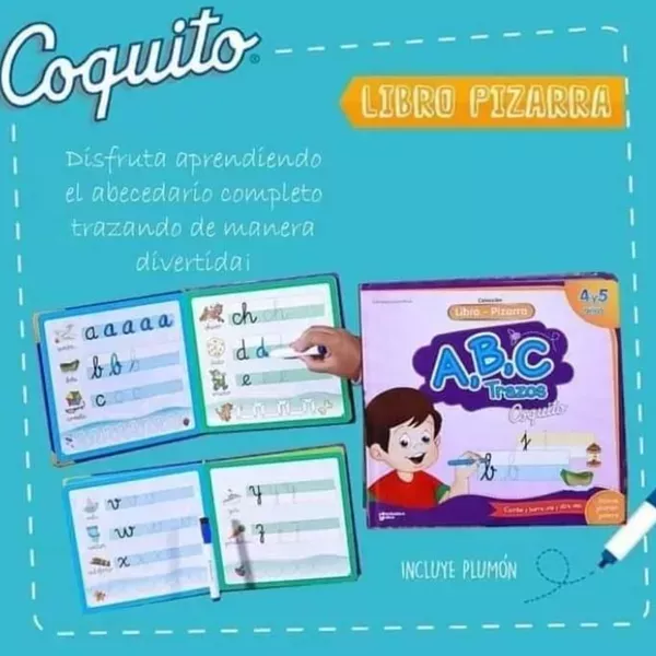 Libro pizarra 4/5 años 3