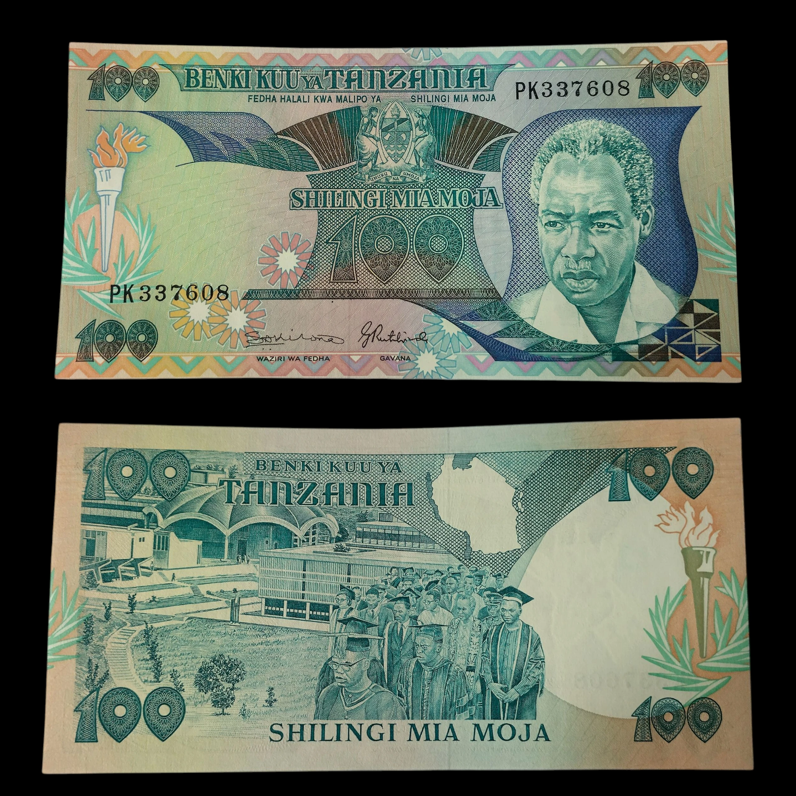 • Tanzania 100 chelines UNC