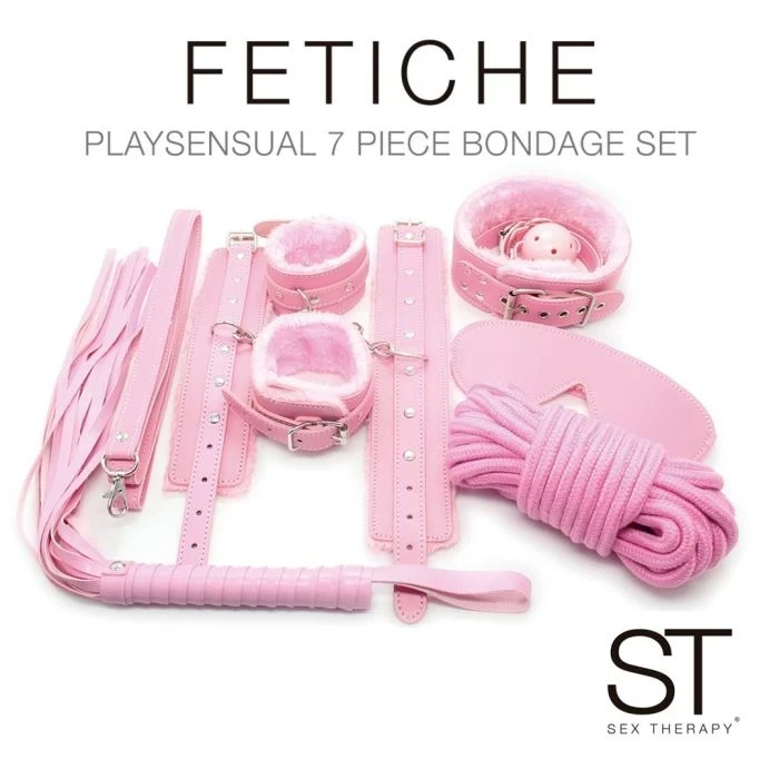 KIT de 7 piezas rosa