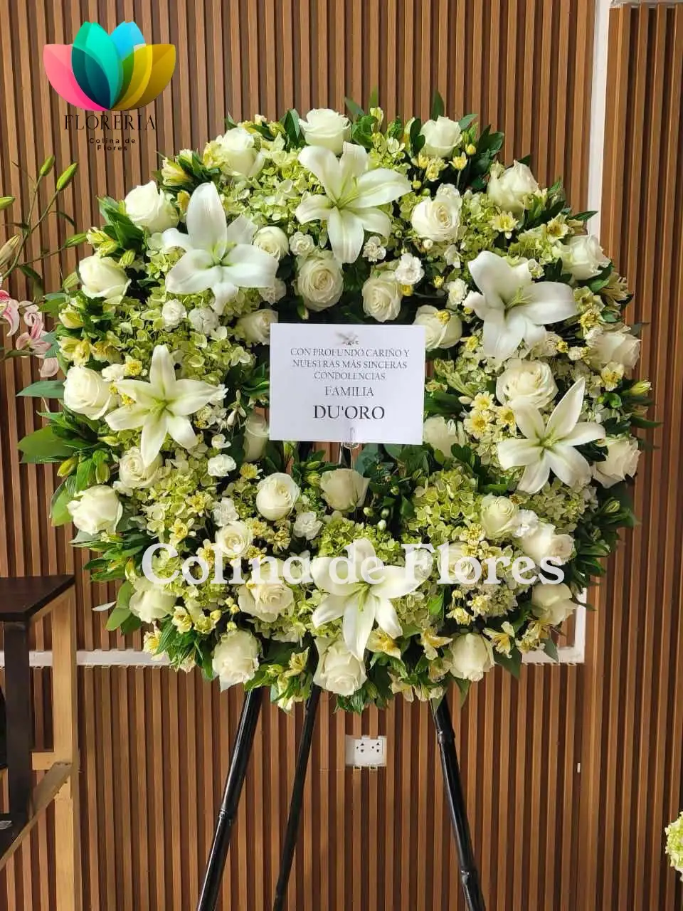 Corona blanca H - M