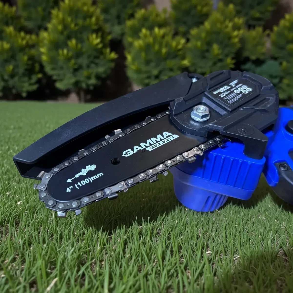 Mini Motosierra Gamma 20v A Bateria Maletín Poda 4 Pulgadas Azul G12602KAR 2