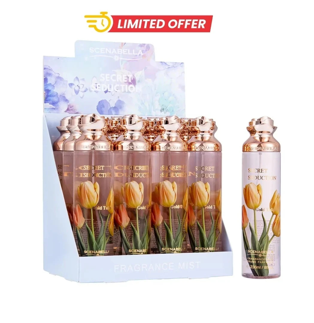 Body mist gold tulip 236 ml 🥰