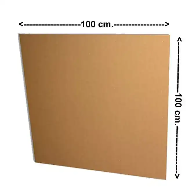 Carton caja 4mm - 100x100 cm 2
