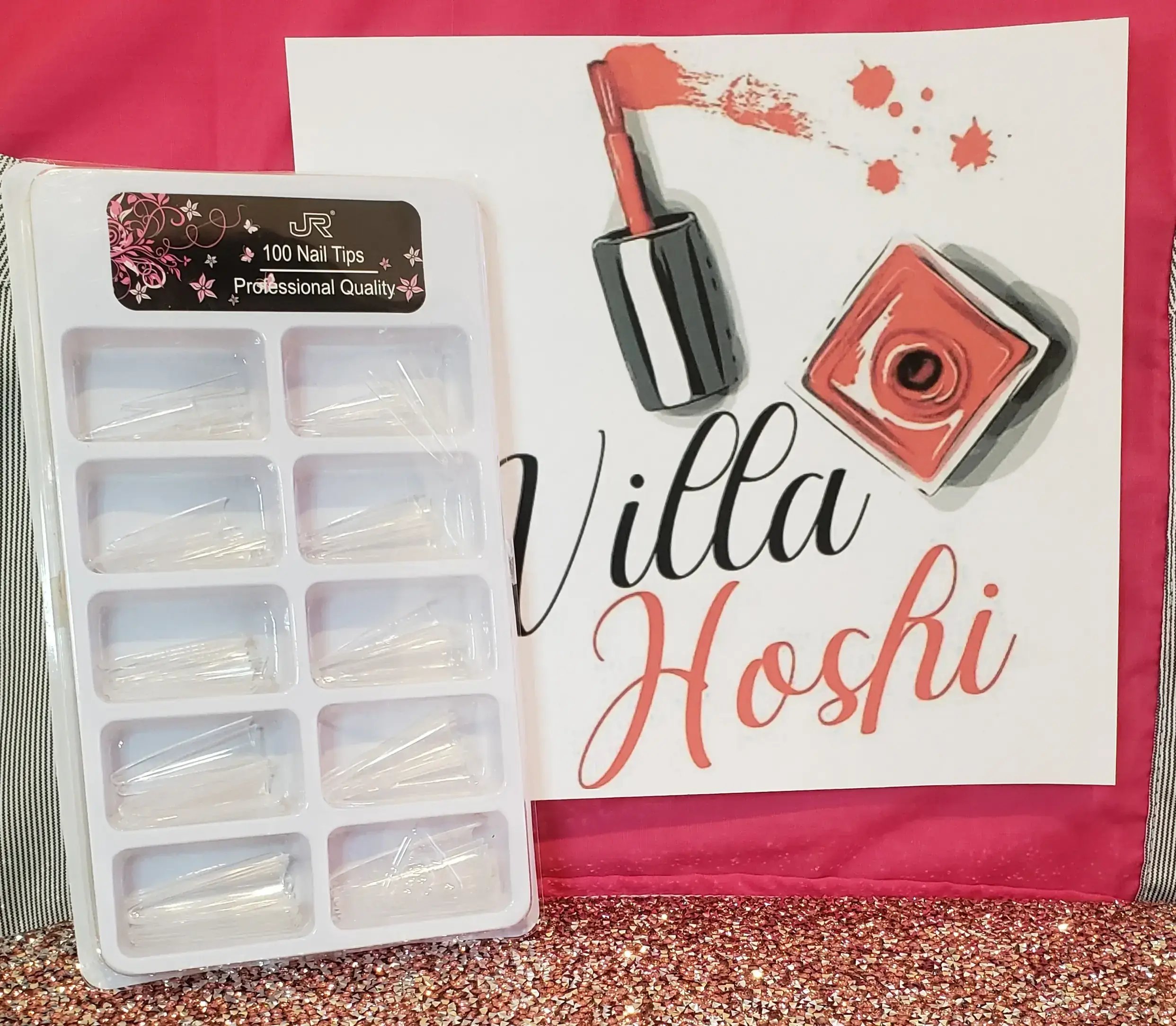 Tip para uñas JR crystal