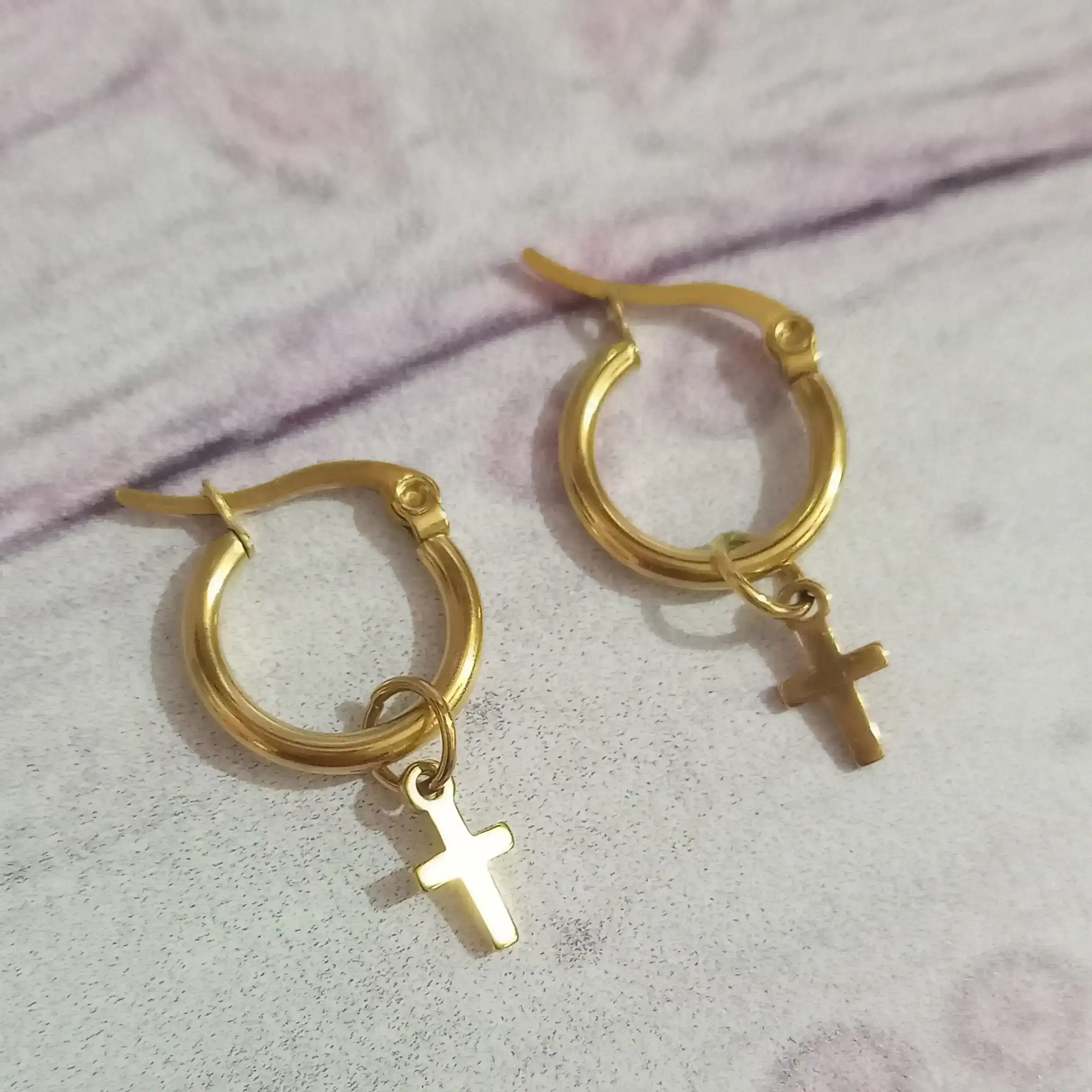 ARGOLLITAS C/ DIJES,DORADAS!!!🙌😍 DE 15MM 3