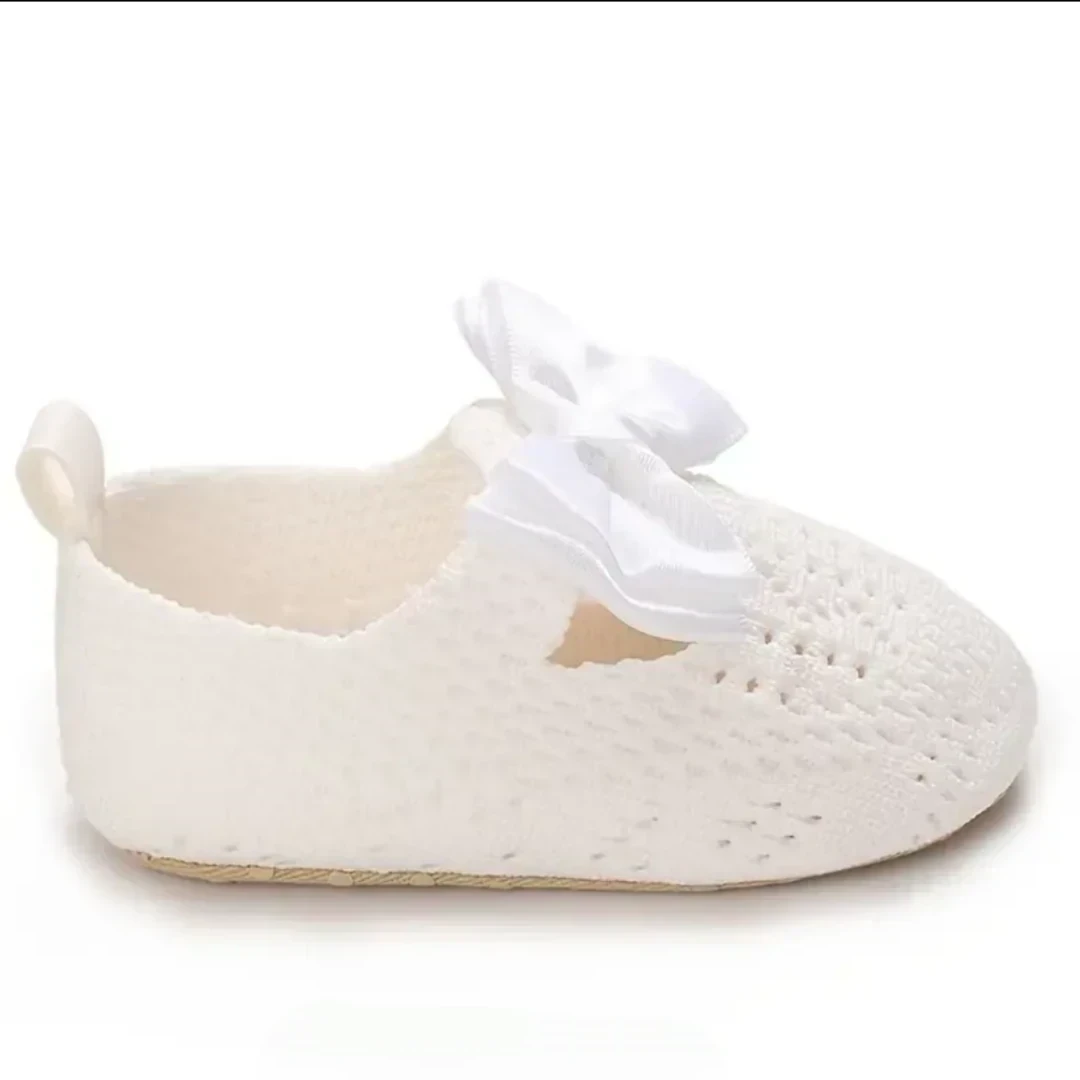 ZAPATITOS BLANCO TEJIDOS  3