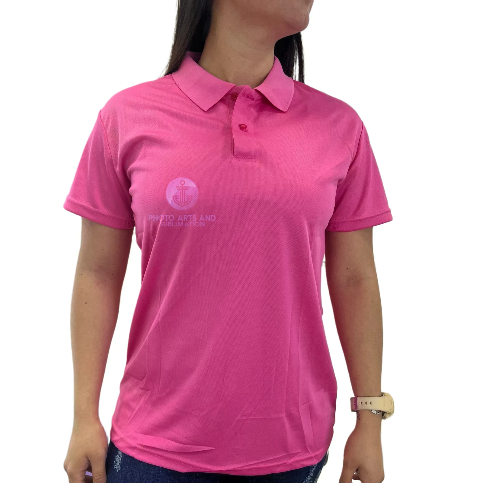 Polo Poliester Color Caballero  5