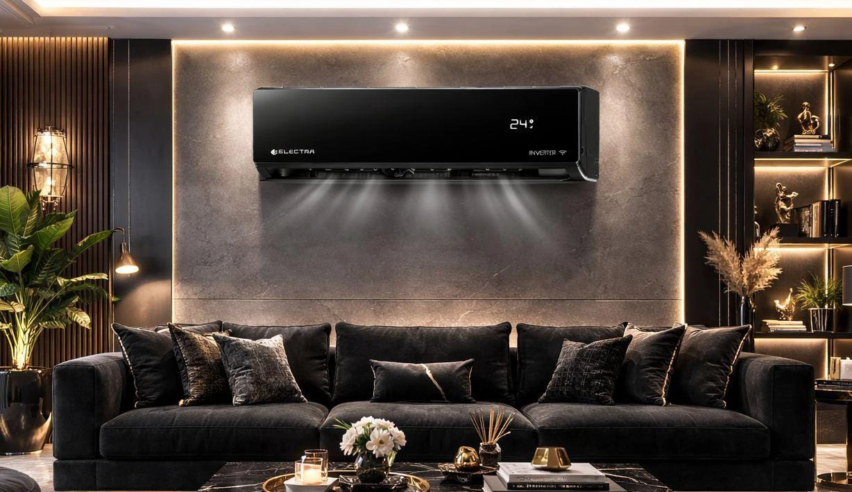 AIRE ACONDICIONADO ELECTRA 5200W INVERTER BLACK FRIO/CALOR 