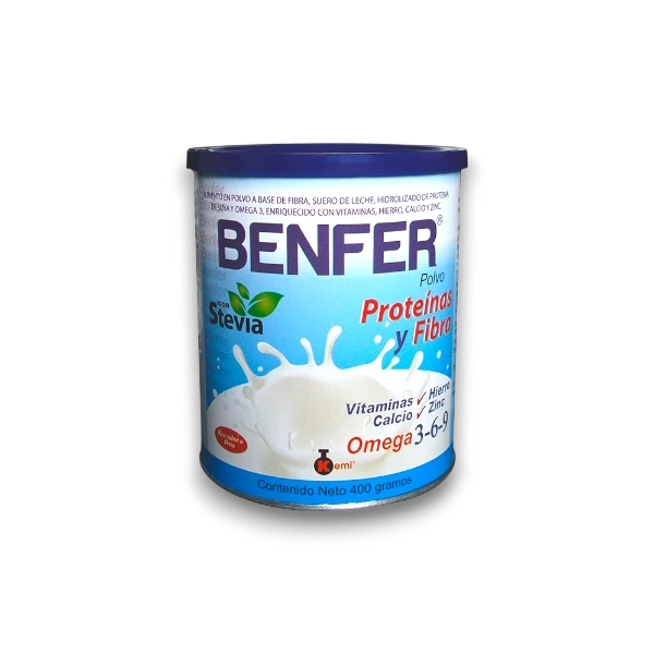 BENFER OMEGA 3,6,9 STEVIA FRESA 400 GR