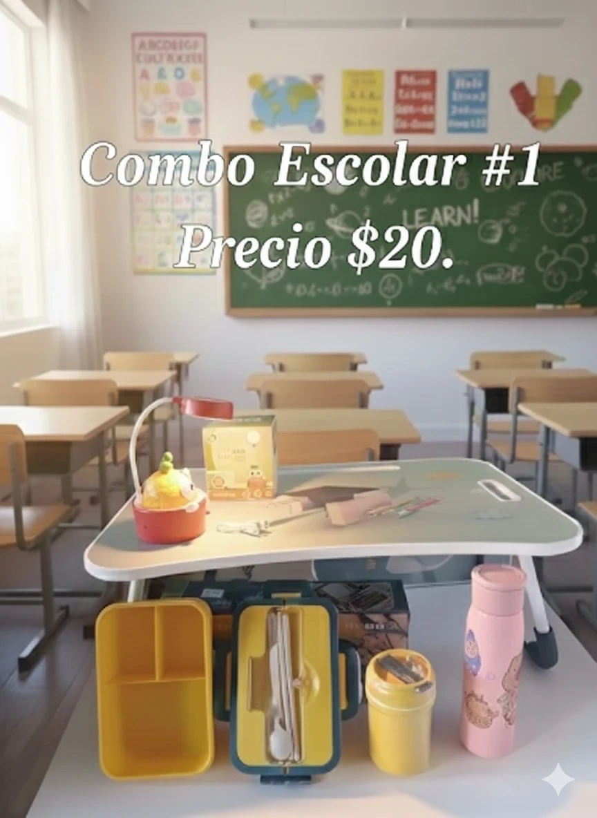 Combo escolar #1 