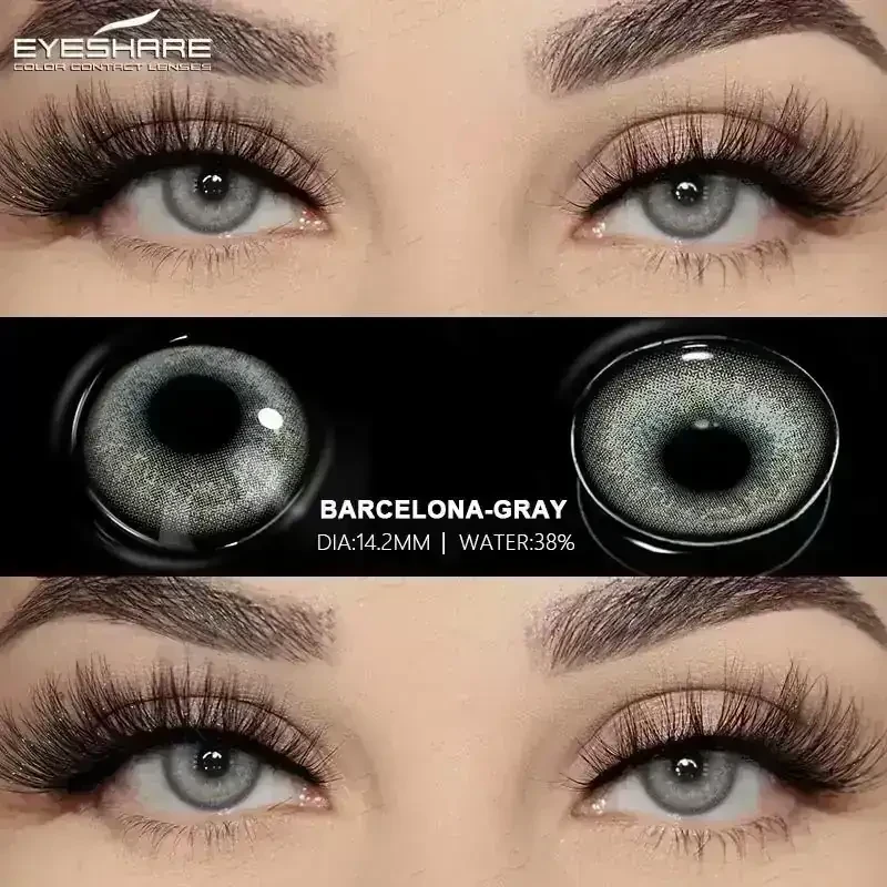 Lentes de contacto - Referencia: BARCELONA GRAY  2