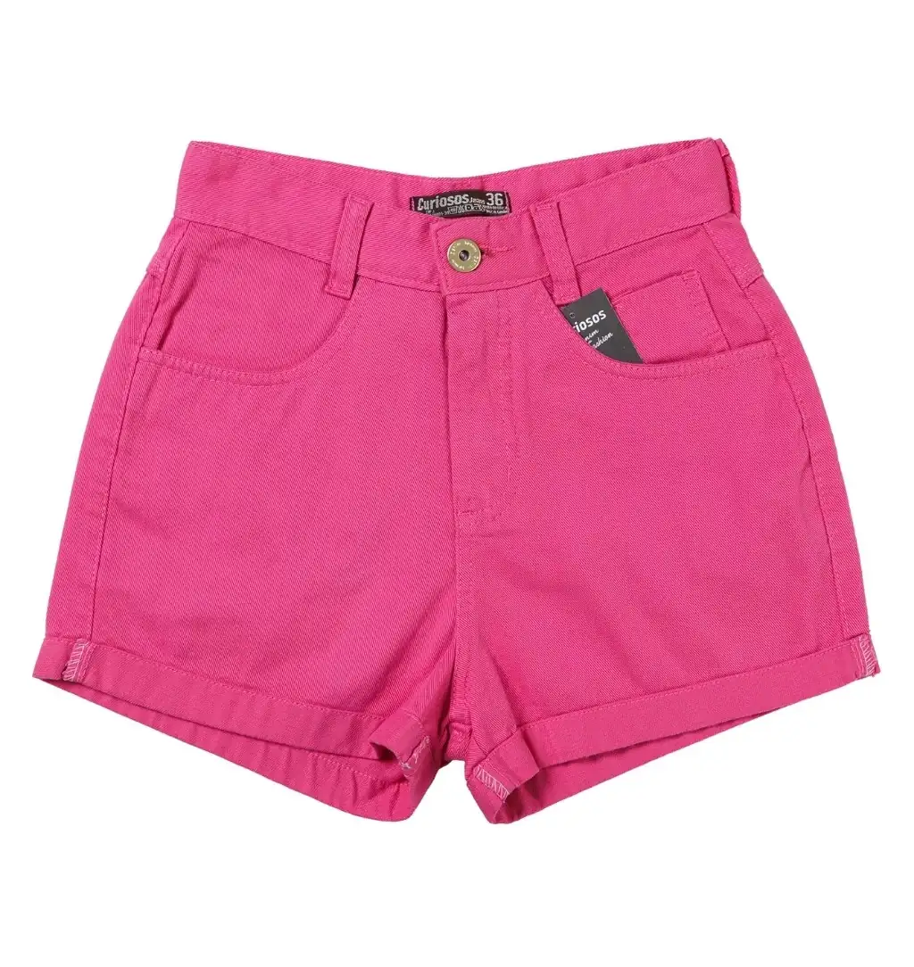 Bermuda Short Jeans Colorido  3