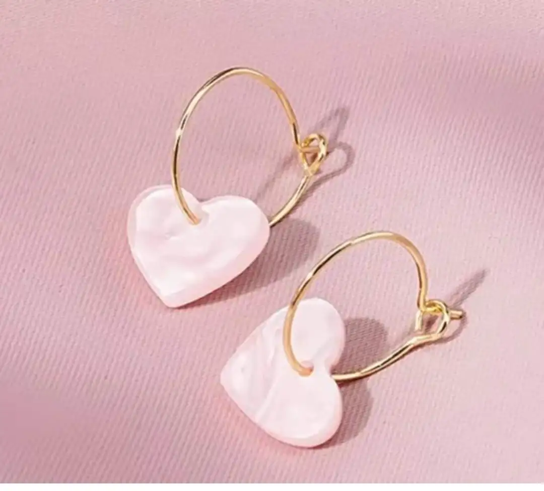 Aretes de corazón 