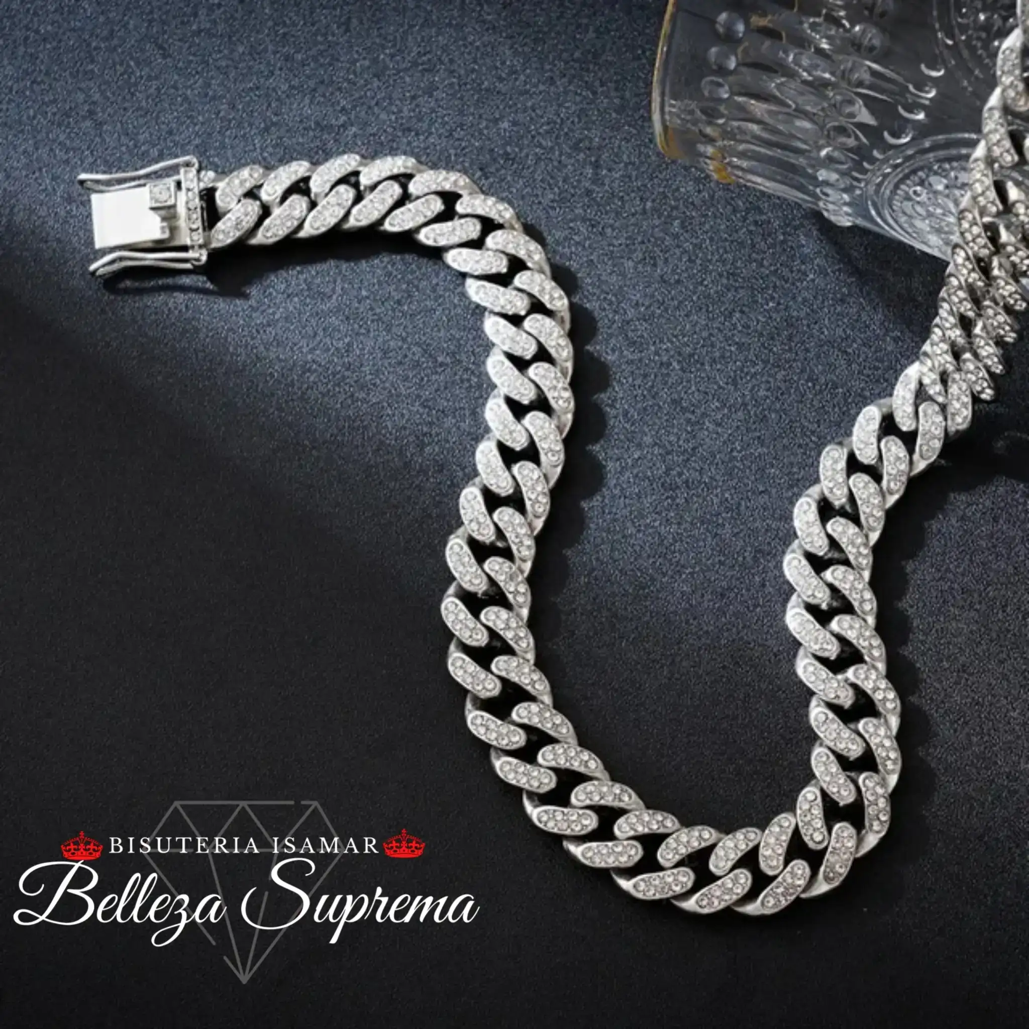 COLLAR CON CADENA BARBADA PISADA  4