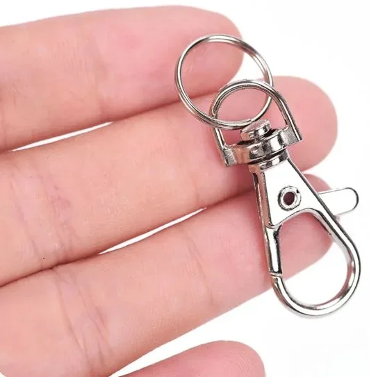 MOSQUETONES SILVER PAQ DE 6UD