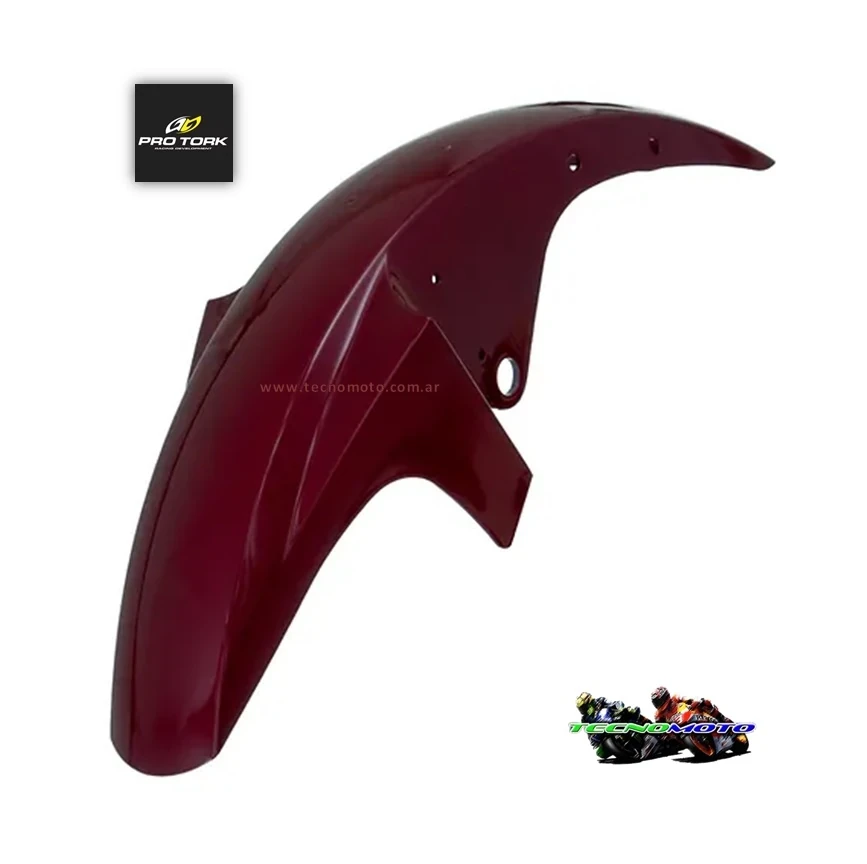 GUARDABARRO DELANTERO YAMAHA 125 YBR -BORDO -44705