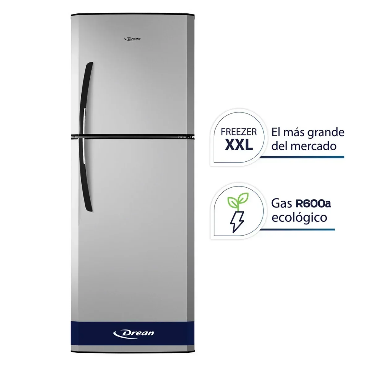 Heladera Drean Cíclica 394 Lts Hdr400f00s Silver