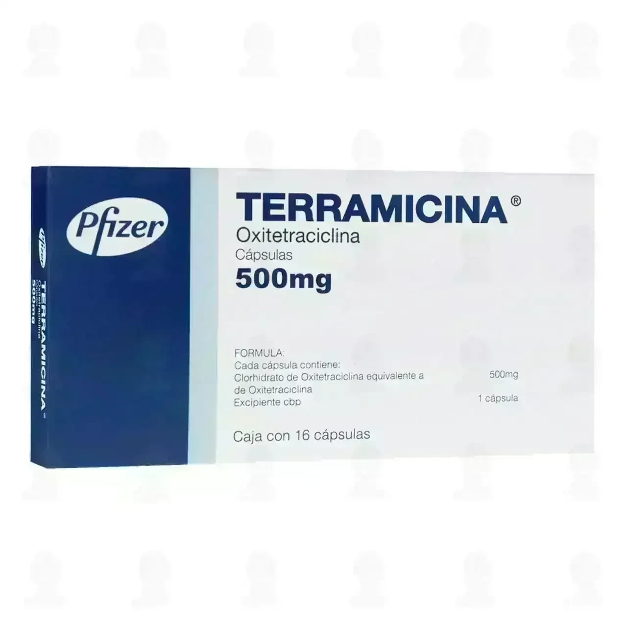 TERRAMICINA cápsulas 