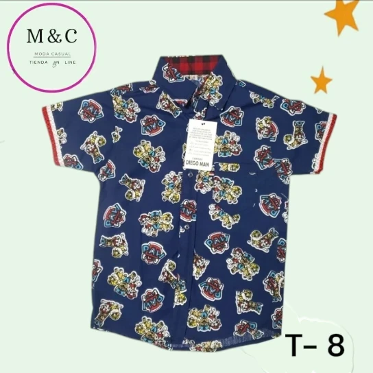 Camisa T-8