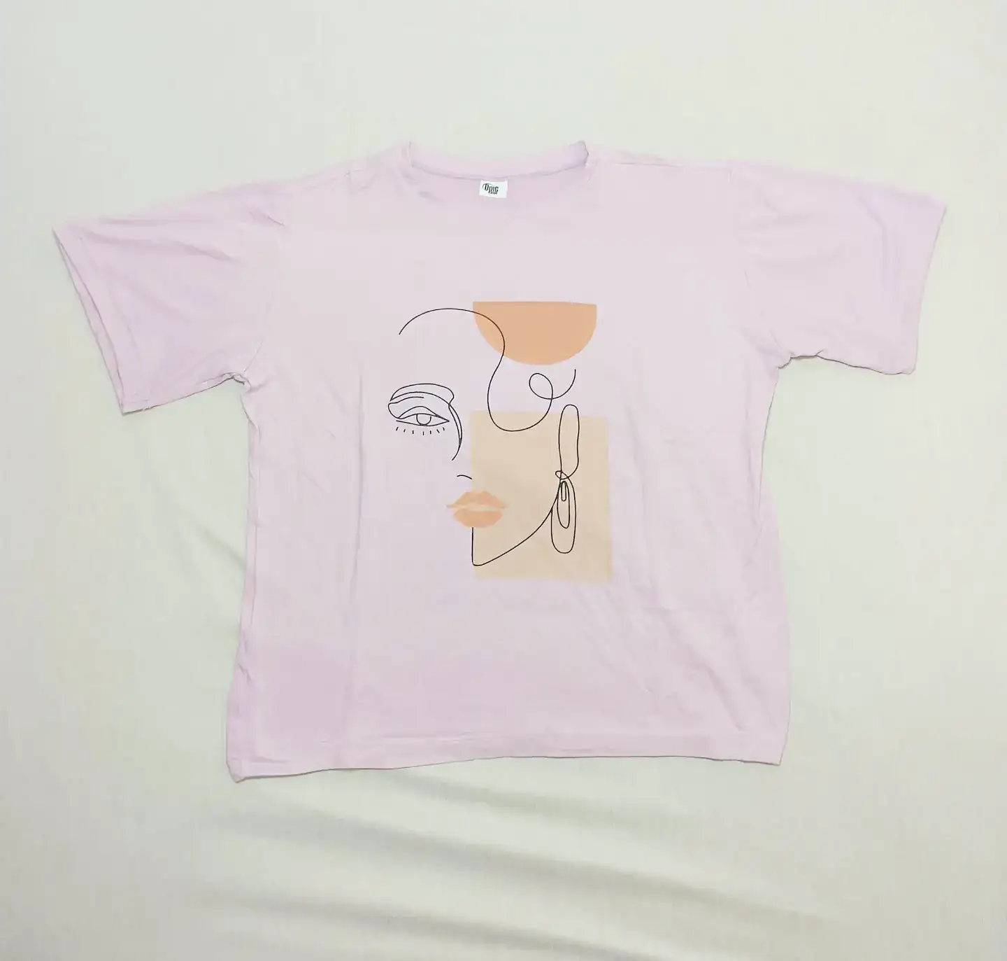 Camisetas dama estampados en piel de durazno