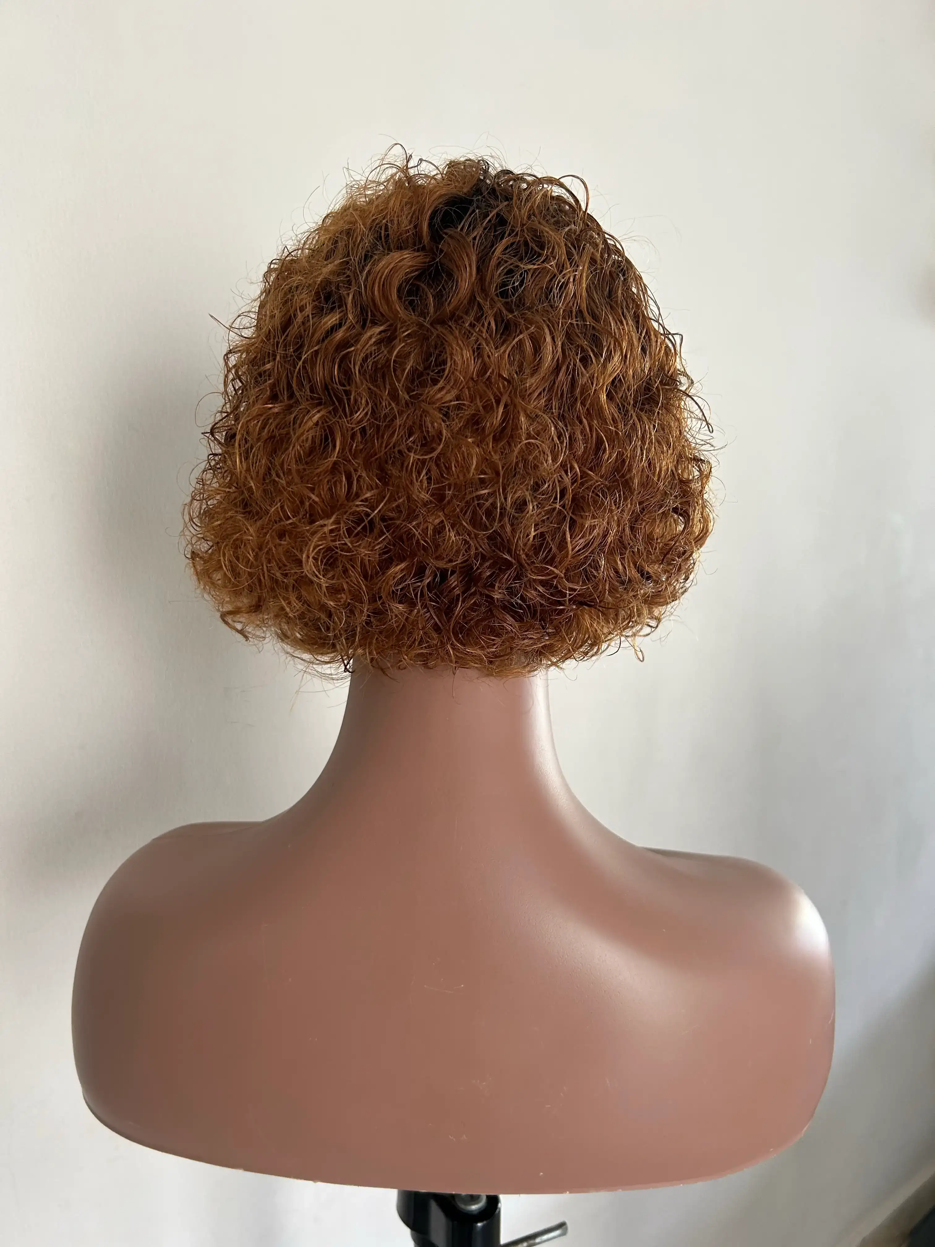 Cabello humano ombre 8” 2