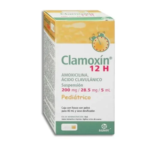 Clamoxin 12 Pediatrico Amoxicilina/ CLAVULANICO 