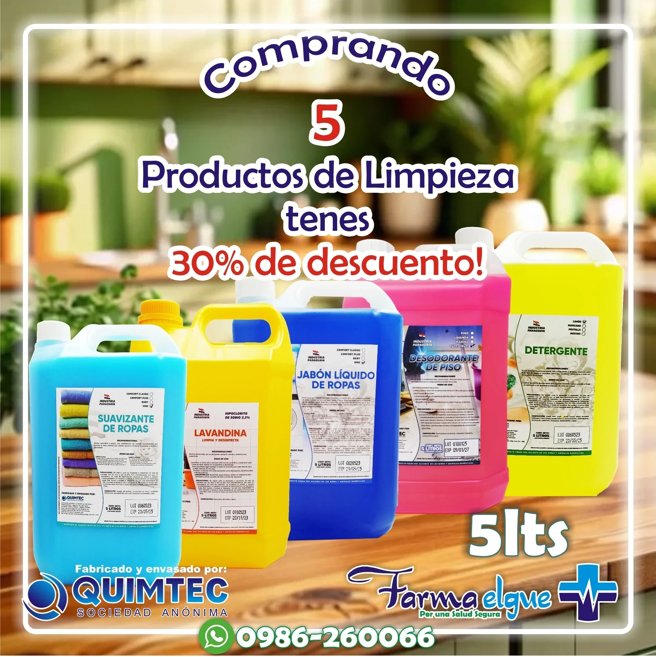 Kit de Productos de Limpieza
