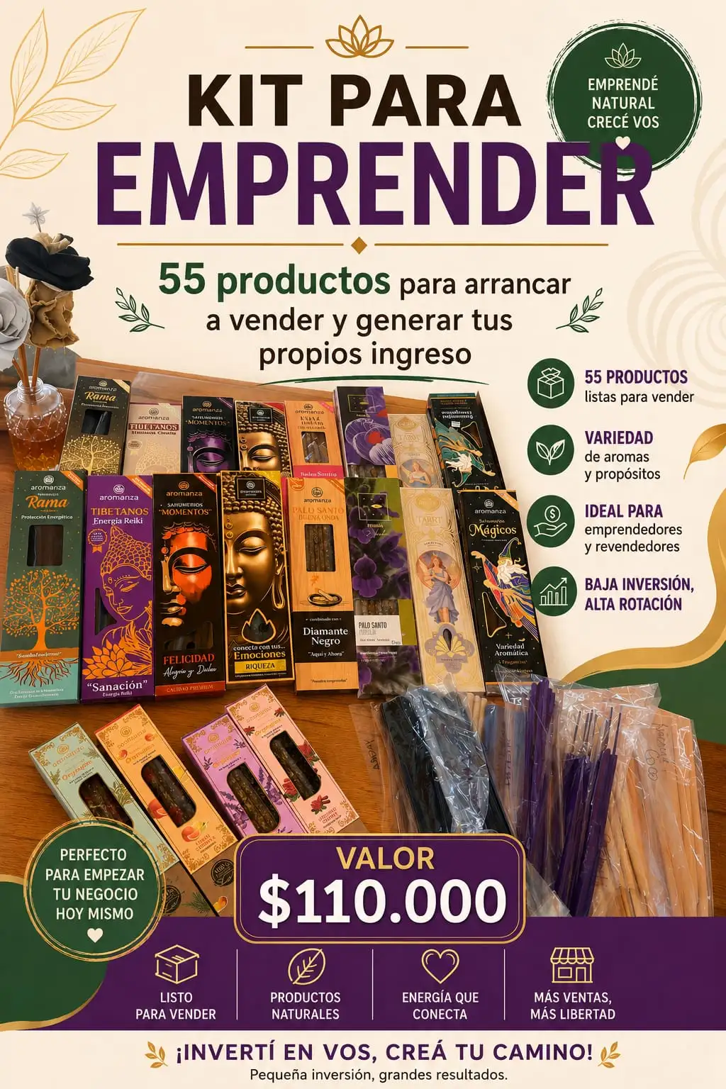 Kit Emprender – 55 Productos