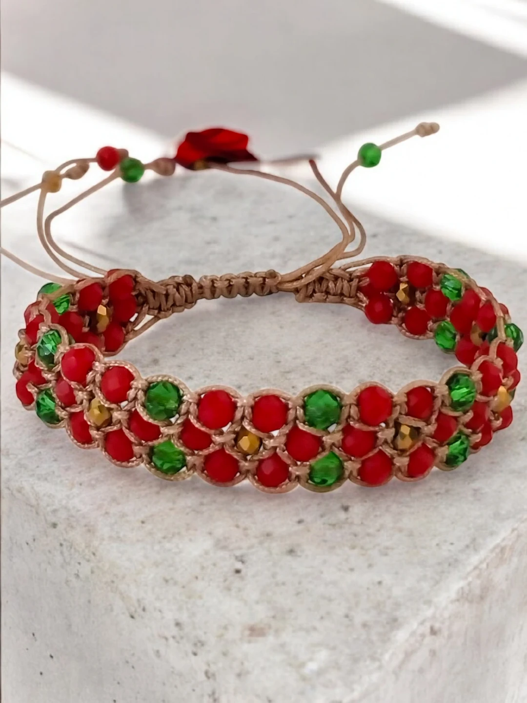 Pulsera Rosa Roja